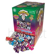 Warheads Super Sour Bubble Gum Pops 19g  100 Pieces