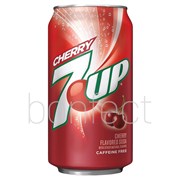 7 up Cherry Flavour Soda Can 355ml  12 Pack
