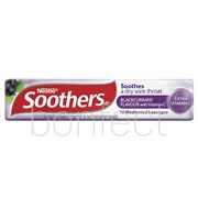 Soothers Blackcurant Sticks 10 Lozenges  36 Pack