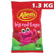 Allens Red Frogs Lollies Bag 13kg