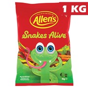 Allens Snakes Alive Lollies Bag 13kg