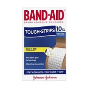 BandAid Tough Strips Extra Large Strips 10 Pack