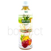 Green Time Aloe Vera Tropical Fruit Bottle 490ml  24 Pack