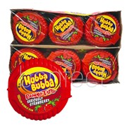 Hubba Bubba Bubble Tape Seriously Strawberry 56g  12 Pack