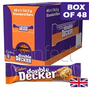 Cadbury Double Decker Milk Chocolate Bar 545g  48 Pack