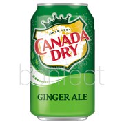 Canada Dry Ginger Ale Soda Can 355ml  12 Pack