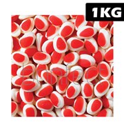 Aus Strawberry Cream Lollies Bag 1kg