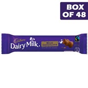 Cadbury Dairy Milk Chocolate Bar 50g  48 Pack