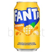 Fanta Pineapple Soda Can 355ml  12 Pack