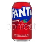 Fanta Strawberry Soda Can 355ml  12 Pack