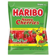 Haribo Happy Cherries Bag 142g  12 Pack
