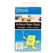 Office Central Plain Pads 8 Pack