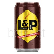 LP Lemon and Paeroa Soda Can 440ml  24 Pack