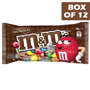 MM Milk Chocolate 49g  12 Pack
