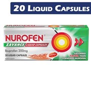 Nurofen Zavance 20 Liquid Capsules