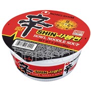 Nong Shim Shin Bowl Noodle Soup 86g  12 Pack