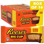 Reese Big Cup Chocolate Peanut Butter Cups King Size 79g  16 Pack