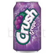 Crush Grape Soda Can 355ml  12 Pack
