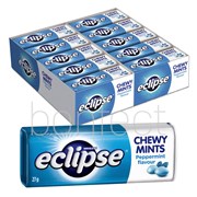 Eclipse Chewy Mints Peppermint 27g  15 Pack