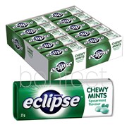 Eclipse Chewy Mints Spearmint 27g  15 Pack