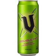 V Green Energy Drink Can 500ml  12 Pack