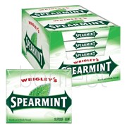 Wrigleys Spearmint Chewing Gum 15 Sticks  10 Pack