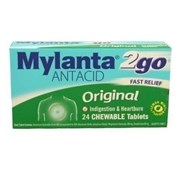 Mylanta 2Go Original 24 Chewable Tables