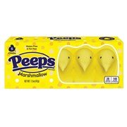 Peeps Marshmallow Yellow Chicks 5 Pieces