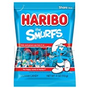 Haribo Smurfs Bag 113g  12 Pack