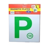 Magentic Green P Plates