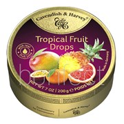 Cavendish  Harvey  Tropical Fruit Drops 175g