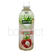 Green Time Aloe Vera Lychee Bottle 490ml  24 Pack
