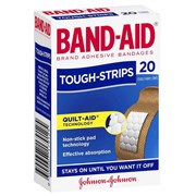 BandAid Tough Strips 20 Pack