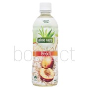 Green Time Aloe Vera Peach Bottle 490ml  24 Pack