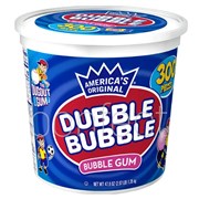 Dubble Bubble Gum Original 300 Pieces Tub