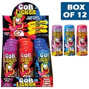 GOB Licker Sour Liquid Candy Roller Purple 60ml  12 Pack