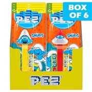 Pez Candy Dispensers  Smurfs 17g  6 Pack