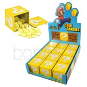 Nintendo Super Mario Question Mark Box Coin Candies Tin 34g  12 Pack