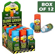 Toxic Waste Slime Licker Sour Liquid Candy 60ml  12 Pack