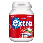 Extra Strawberry Chewing Gum Bottle 64g  6 Pack