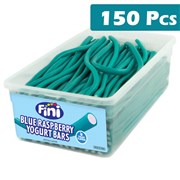 Fini Blue Raspberry Yogurt Filled Bars Tub  150 pieces