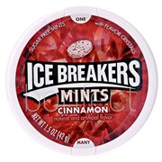Ice Breakers Cinnamon Flavour Mints Tins 42g  8 Pack
