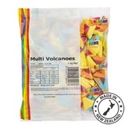 Rainbow Lollies Bag  Volcanoes 1kg