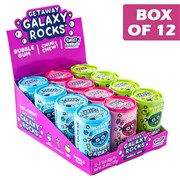 Kidsmania Galaxy Rocks Bubble Gum 60g  12 Pack