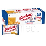 Combos Cheddar Cheese Cracker Baked Snacks 51g  18 Pack