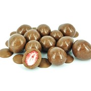 Everfresh Milk Chocolate Freeze Dried Strawberry Bulk 5kg