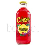 Calypso 473ml Glass Bottle Paradis Punch Lemonade  12 Pack