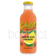 Calypso 473ml Glass Bottle Sourthern Peach Lemonade  12 Pack