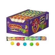 Cry Baby Nitro Sours Extra Sour Bubble Gum Candy 65g  24 Pack