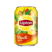 Lipton Ice Tea Peach Can 330ml  24 Pack